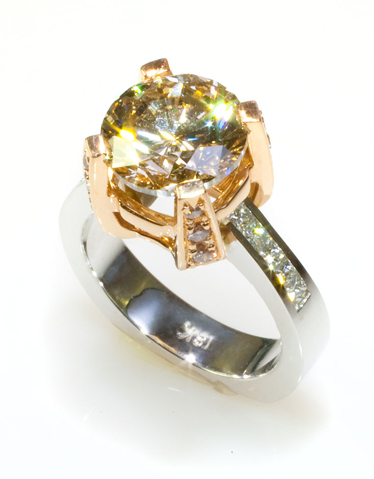 Exotic Diamond Ring